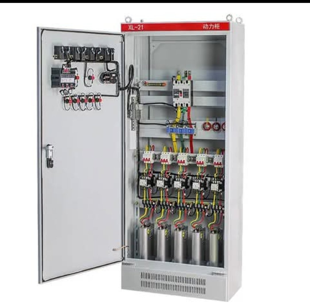 Free-Standing Automatic Capacitor Bank Panel Ready for Delivery