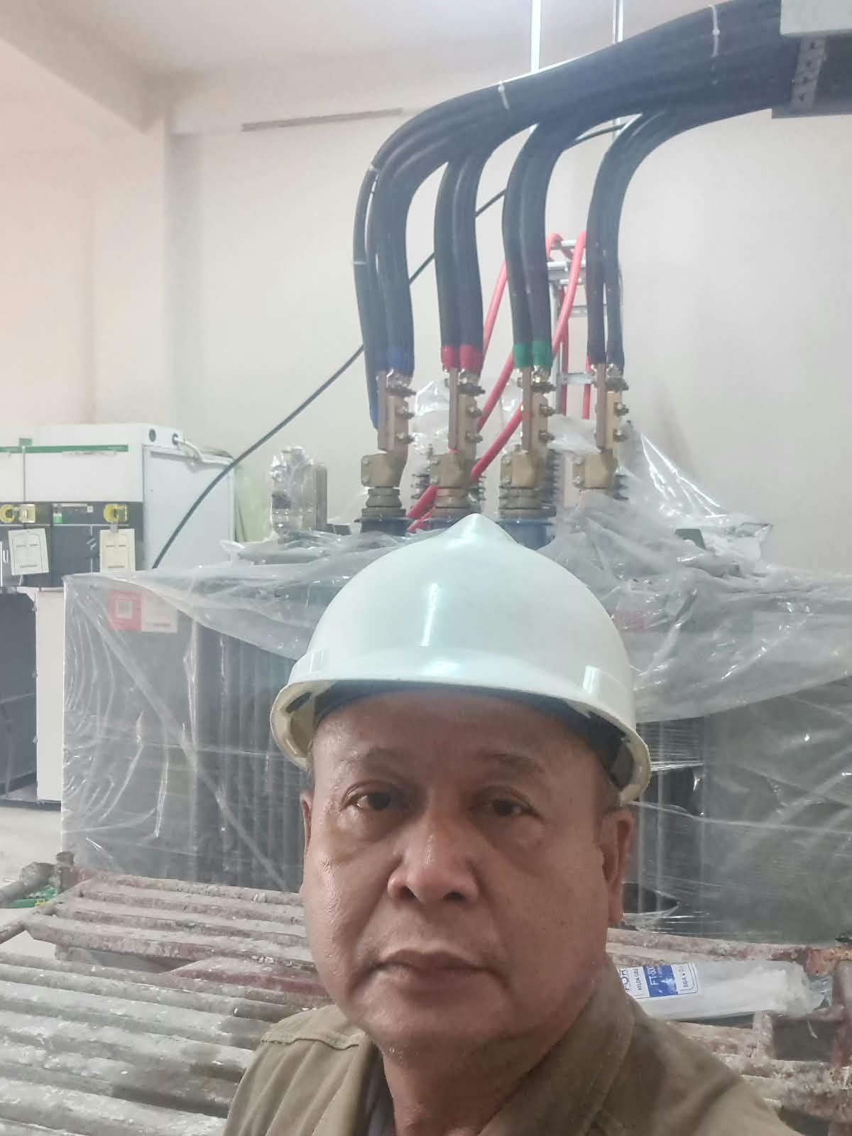 Managing Director Site Supervision in Substation Transformer Bay